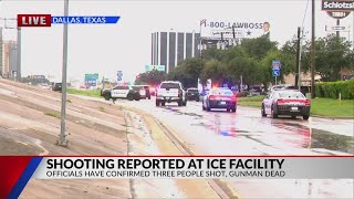 3 shot at Dallas immigration office; shooter dead, official says