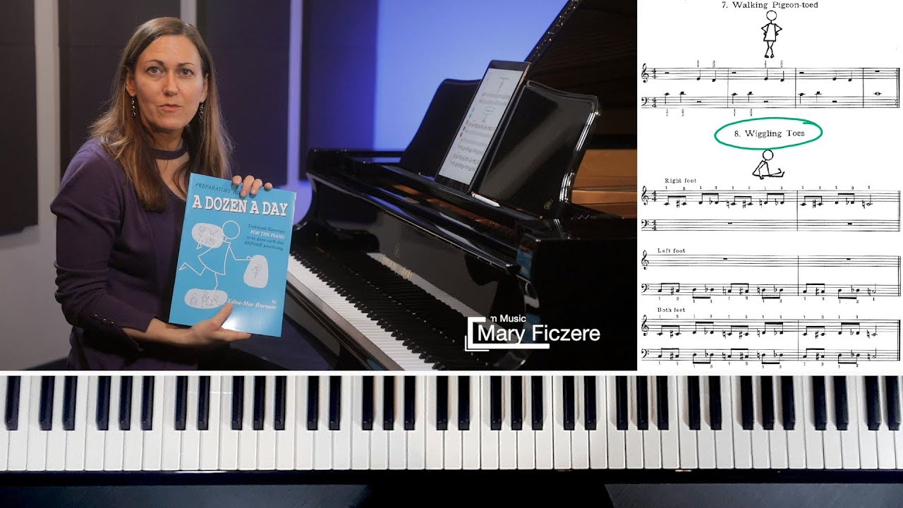 🎹How to Play Chromatic Scales on Piano - Dozen a Day, Wiggling Toes🎹 ...