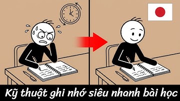 Cách mà học sinh NHẬT BẢN ghi nhớ mọi thứ SIÊU NHANH