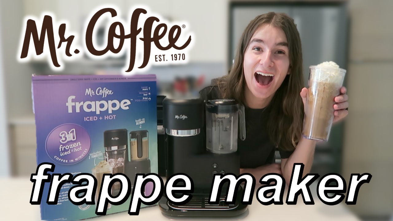 Mr Coffee Frappe Maker Unboxing, Review and How to Use 