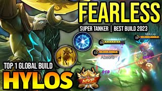 HYLOS BEST BUILD 2023 | BUILD TOP 1 GLOBAL HYLOS GAMEPLAY | MOBILE LEGENDS✓