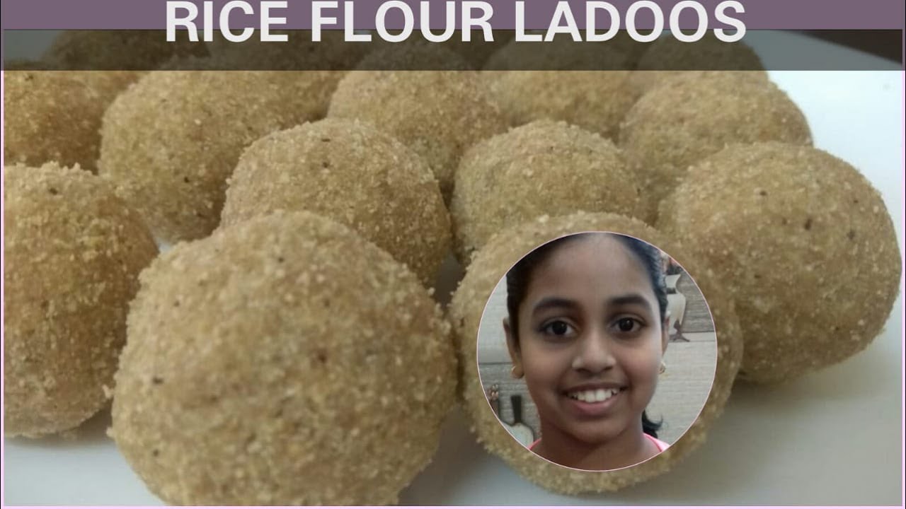 RICE FLOUR LADOO EASY LADDU RECIPE FESTIVAL SPECIAL YouTube