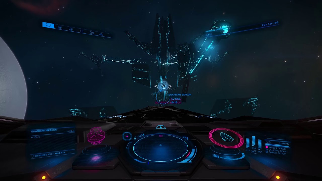 Elite Dangerous First Guardian Beacon Found YouTube