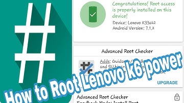 How to root Lenovo k6 power unlock bootloader install twrp 3.0.3