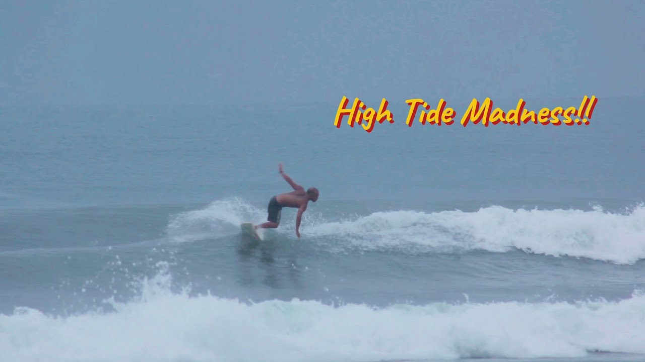 Bumpy Wave Simple Epic Surfing Bumpy Waves and Strong Current | Fun Day at the Beach ...