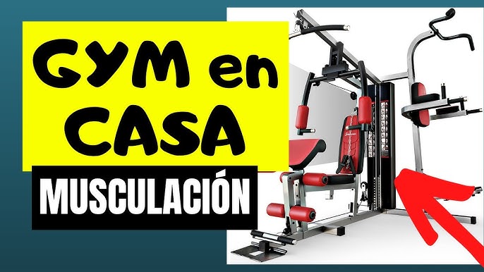 Klarfit Ultimate Gym 5000 Maquina Multifuncion Musculacion con Pesas para  Gimnasio en Casa, Barra de Dominadas Musculatura de Espalda, Banco Musculación  Multifuncional, Maquina Musculacion con Pesas : .es: Deportes y aire  libre