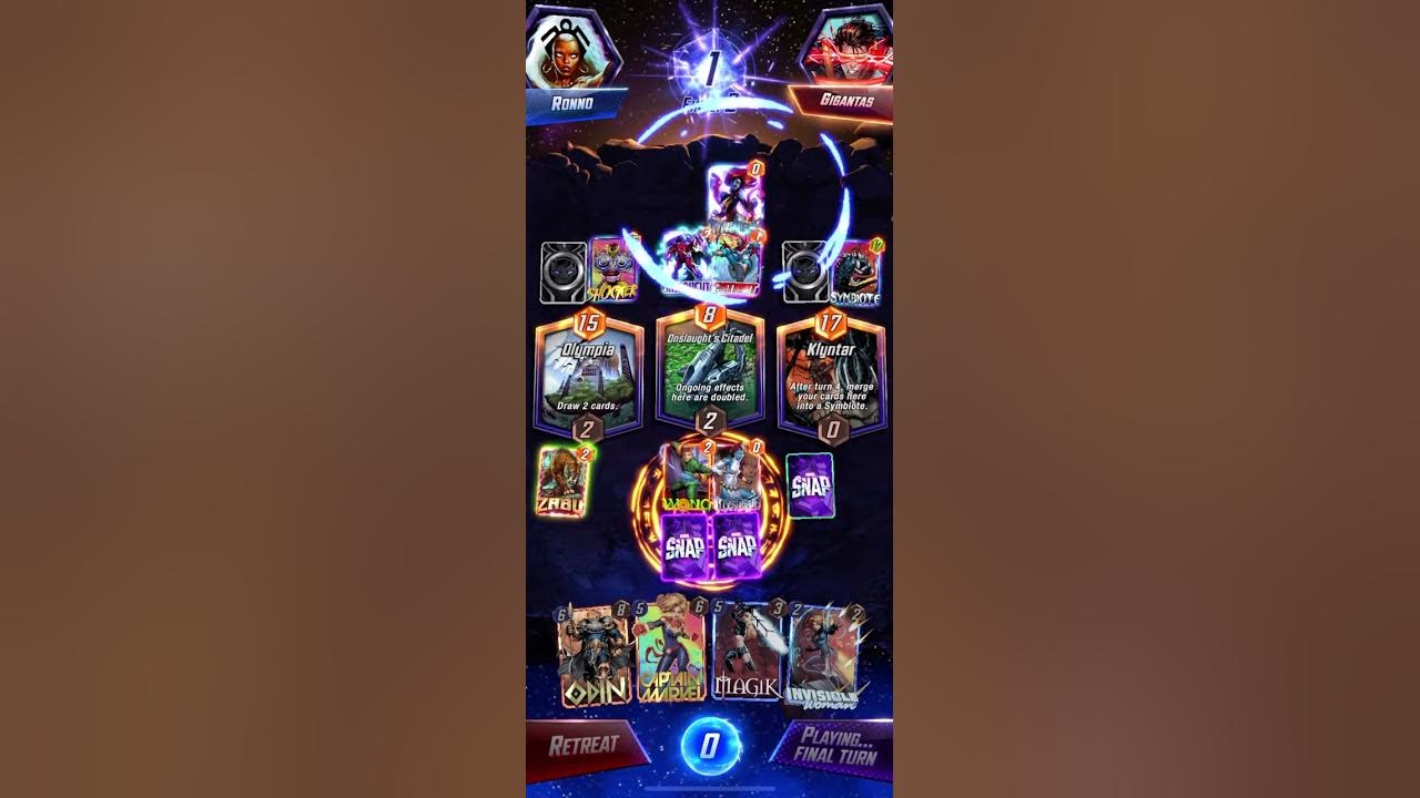 Exodia combo. Marvel Snap YouTube