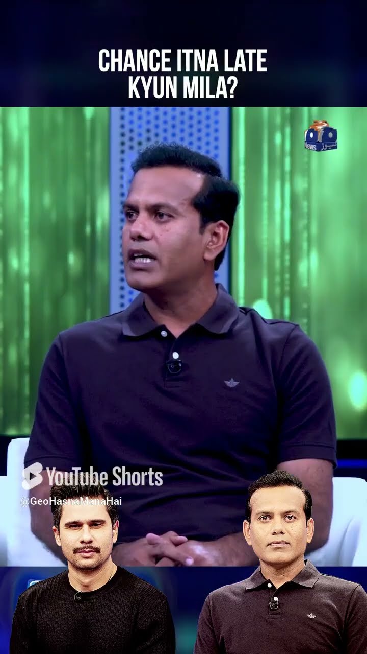 Noman Ali ko chance kyu itna late mila    #nomanali #tabishhashmi #hasnamanahai #geonews #shorts