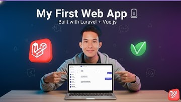 How I Built My First Web App Using Laravel & Vue.js (as a Student Developer)