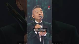 Star Awards 2024: Marcus Chin sings his speech