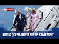 King Charles to begin US state visit