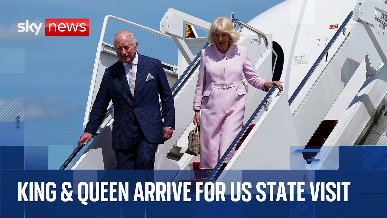 King Charles begins US state visit
