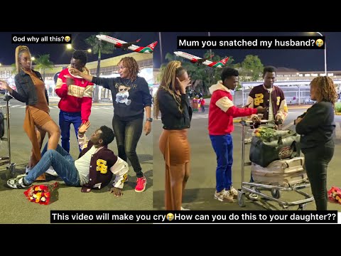 Saddest Moment At The Airport Mother Has Been Slèeping With Her Daugther S Husband So Wicked