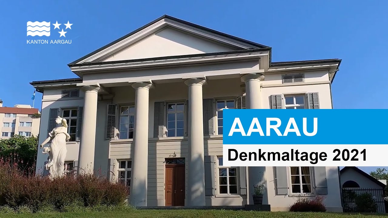 Denkmaltage 2021: Aarau – Gewusst wie