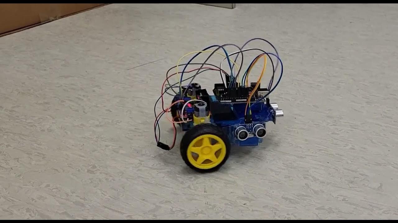 Autonomous Robot Skid Steering (UCLA Physics 4BL, Winter