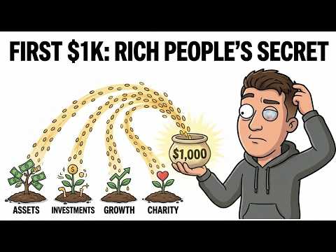 What Rich People Do With Their First $1,000 Every Month