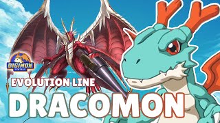 Dracomon Evolution Line