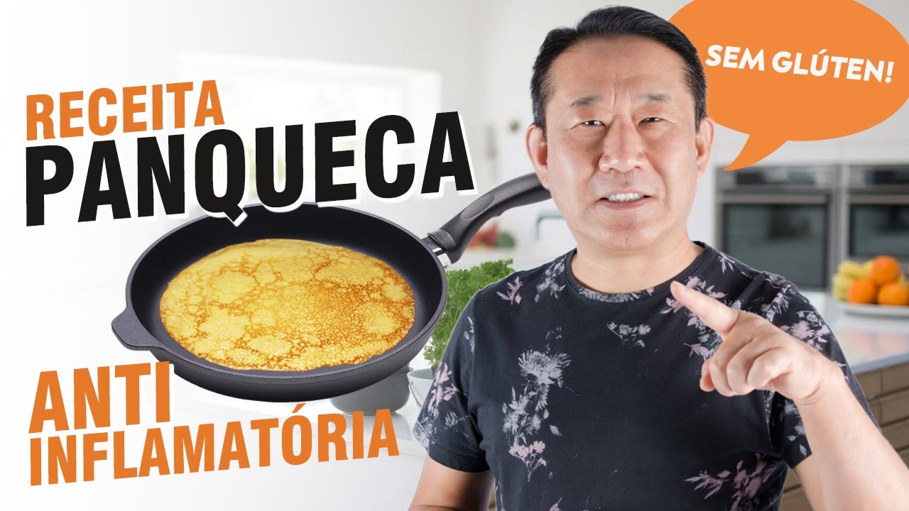 RECEITA DE PANQUECA ANTIINFLAMATÓRIA SEM GLÚTEN | Dr. Peter Liu