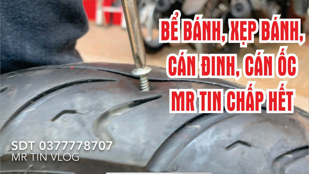 MR TIN+XE AB 2020, SH 2020,.. BƠM KEO BÁNH XE KHÔNG RUỘT XE TAY GA ...