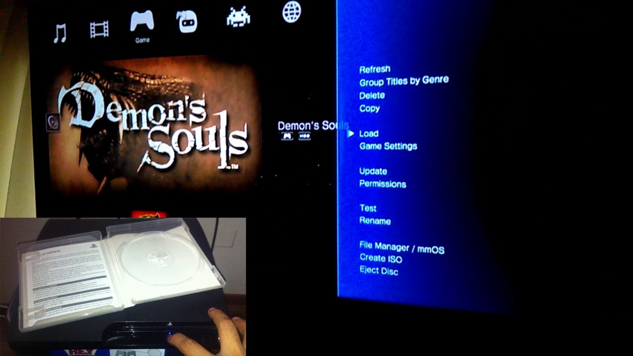 Crea Tu Backup De Un Juego Original PS3 CFW 4 81 Funciona Para Todas