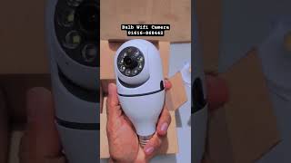 Bulb Wifi CCTV Camera | Remote View #cctvcamera #shorts #wificamera #bulbcamera #ipcamera
