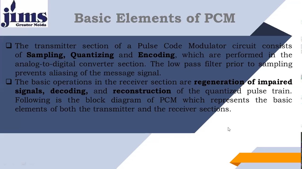 12 Pulse Code Modulation - YouTube