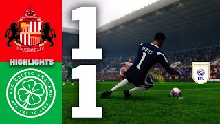 RESTES and LEWIS-POTTER are not enough: Sunderland-Celtic E. 1-1 | EFL Championship | Season 23/24