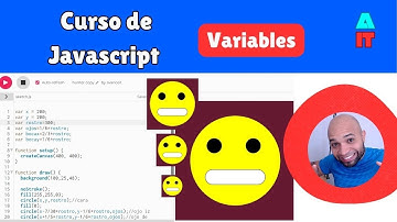 #8 - Curso de Javascript en p5*js - Variables #javascript