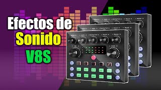 Efectos de la tarjeta de sonido V8S