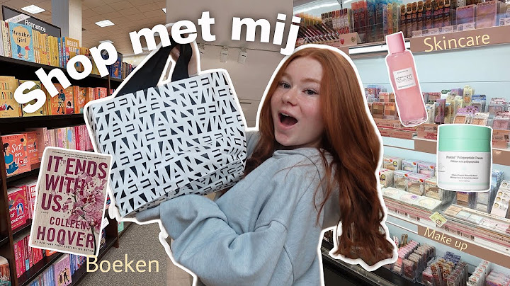 SHOP MET MIJ + HAUL! 🛍 make up, boeken, skincare / shoplog / action, zeeman, Kruidvat,..