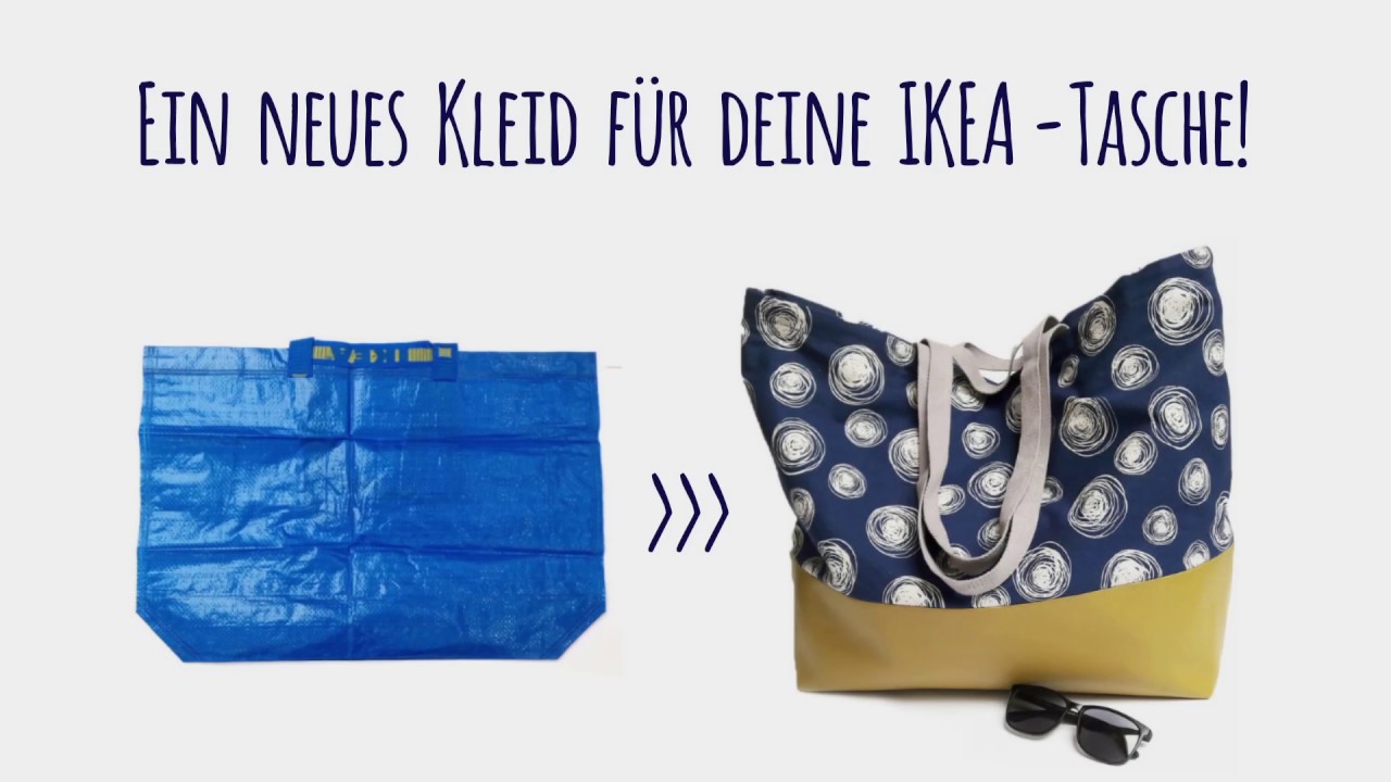 Ein neues Kleid für deine IKEA-Tasche - YouTube