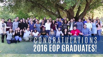 Congratulations EOP Grads! Class of 2016