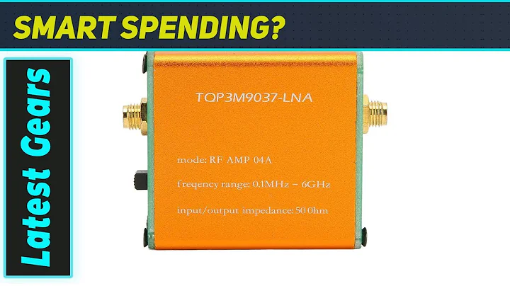 Amazing Ultra Low Noise RF Amp: 0.1-6GHz Battery Power!
