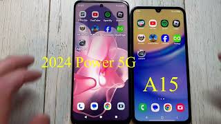 Samsung A15 Vs 2024 Motorola Moto G Power 5 G Speed Test Comparison