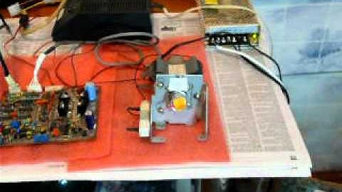 Test servo DC motor Mach3