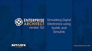 Using SysPhS and MATLAB'S Simulink with Enterprise Architect