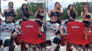 레이싱모델 민채 지은 하빈 CN모터스 레이싱팀 현대N페스티벌 포켓걸스 RACING MODEL KOREA MODEL POCKET GIRLS