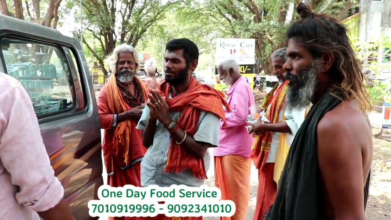 Apr 26 சாதுக்கள் சிவனடியார்கள் ஆதரவற்றோர் அன்னதானம்  திருவண்ணாமலைOne Day Food Service Tiruvannamalai