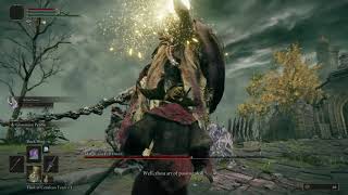Elden Ring Distantdemons First Boss.