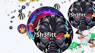 CRAZY REVENGE ON SAVAGE TEAMERS 🫨 (AGAR.IO MOBILE)