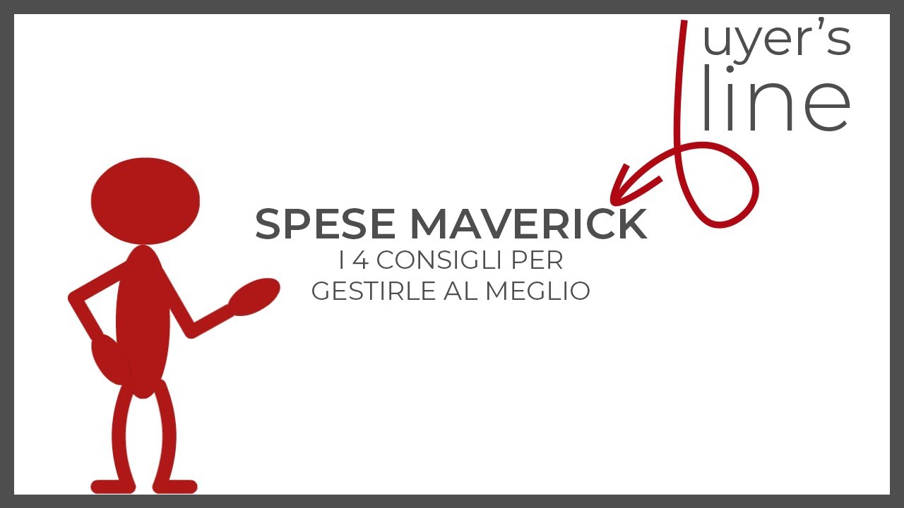 Spese Maverick: 4 consigli per gestirle al meglio!