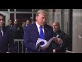 WATCH: Trump Speaks After Another Day in NYC Trial