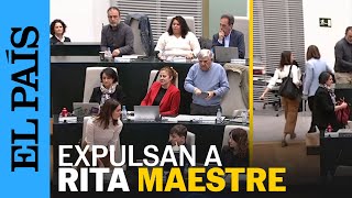 Madrid Rita Maestre Es Expulsada Del Pleno Del Ayuntamiento De Madrid