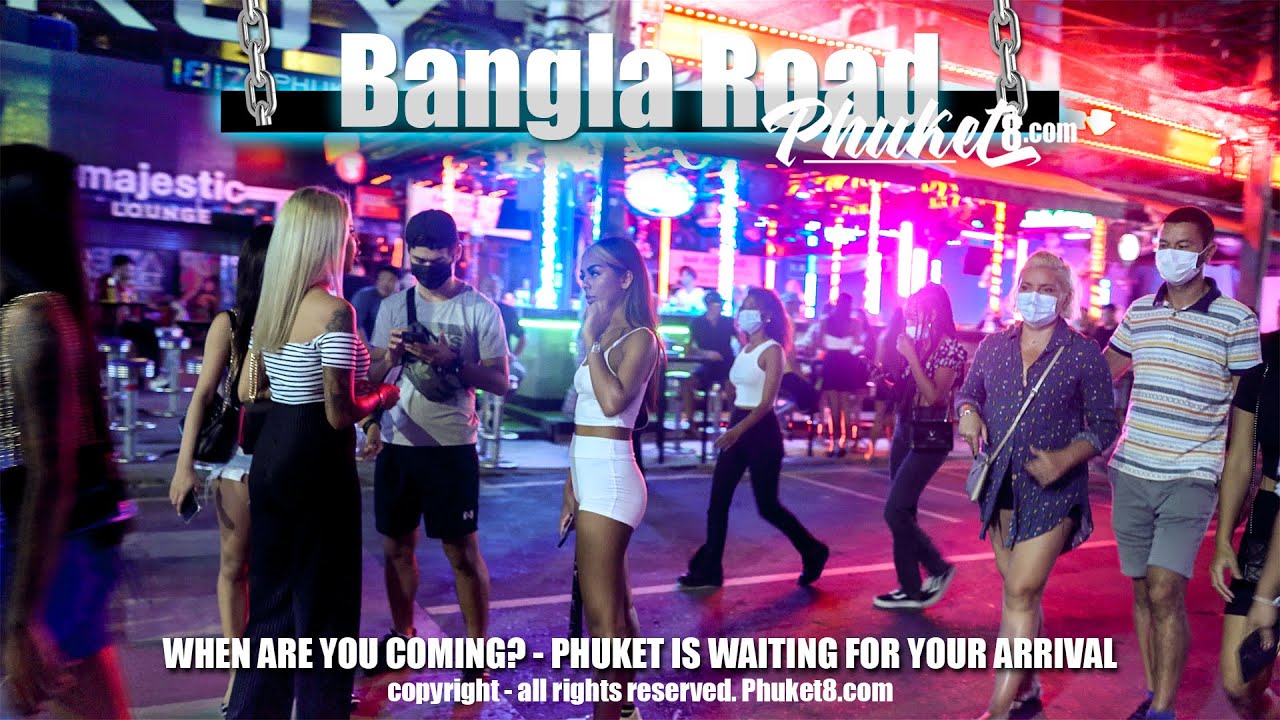 Bangla Road | January 8 2022 | Patong Beach - Phuket 4K Full Tour