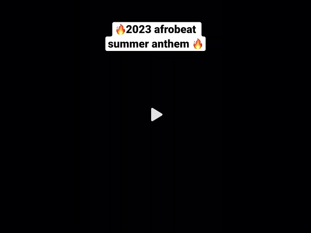 2023 Afrobeat Summer Anthem. It’s Called “Pheelz Like Summer”