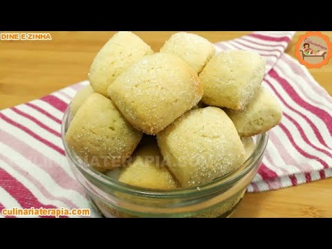 Vídeo: Receita De Biscoito Sem Manteiga