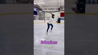 60min Figure Skating Practice Session #figureskating