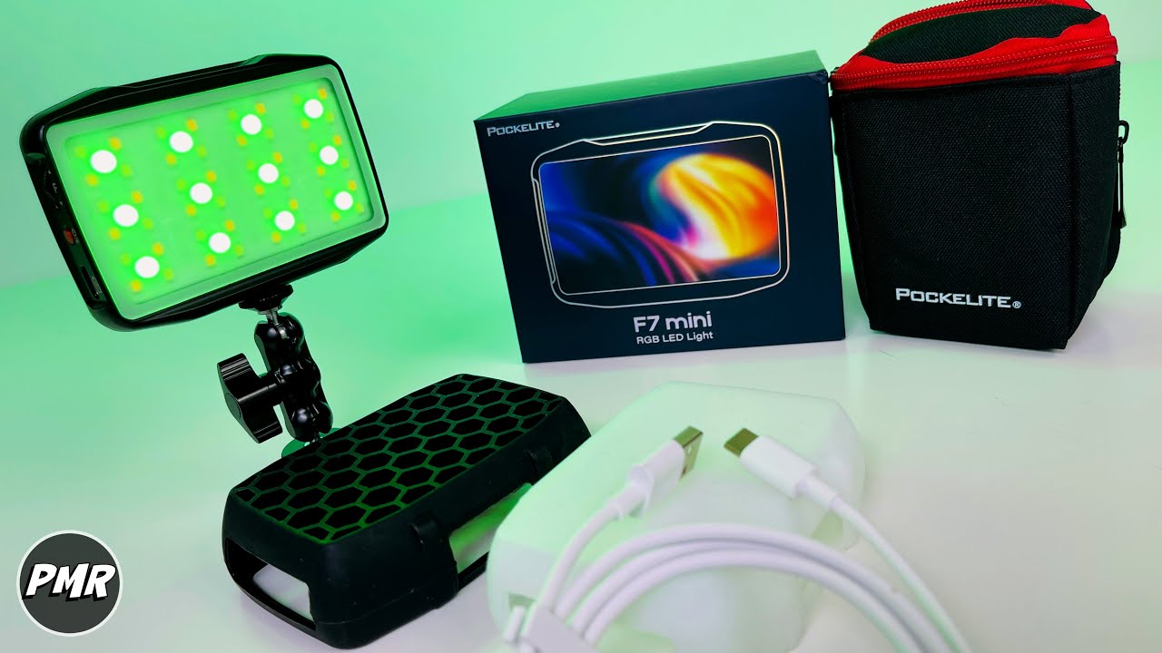 Falcon Eyes mini F7 RGB LED light portable