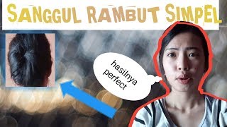 Sanggul rambut sendiri