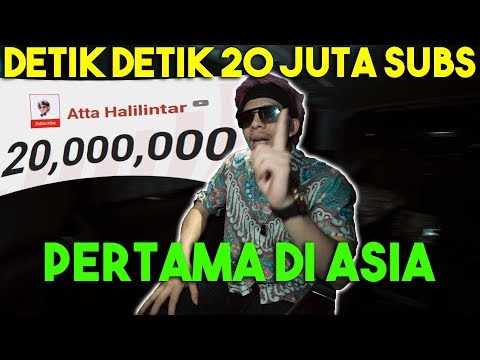 DETIK2 20 JUTA SUBS Pertama di ASIA! Ini Cara Dapetin nya...